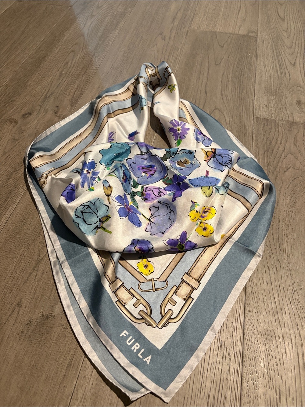 FURLA silk scarf